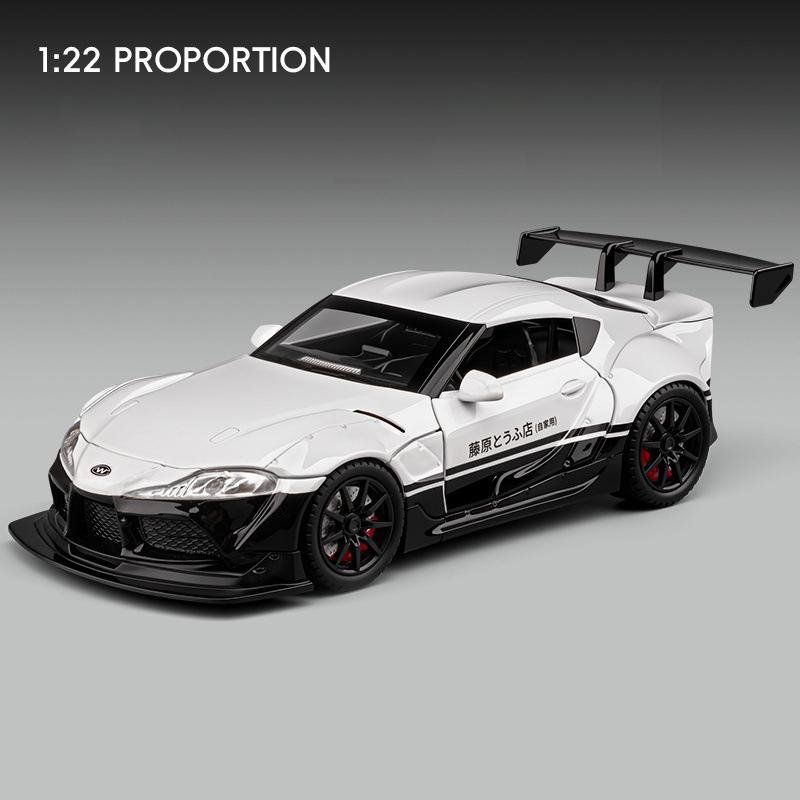 New 1:24 Supra F9 JDM Supercar Alloy Car Model Sound and Light Pull Back Children s Toy Collectibles Birthday Gift
New 1:24 Supra F9 JDM Supercar Alloy Car Model Sound and Light Pull Back Children s Toy Collectibles Birthday Gift