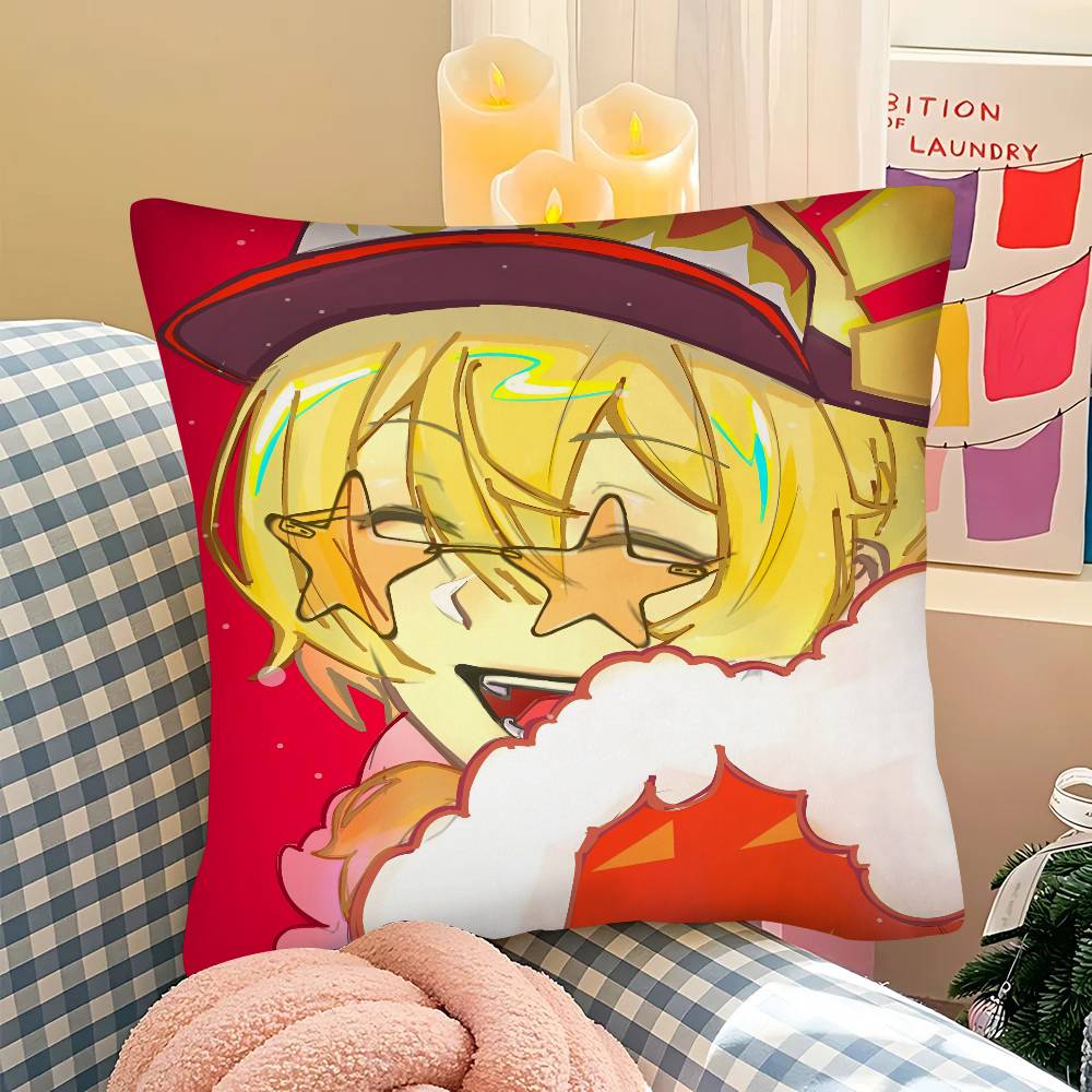 pc EElliot Anime Pizza Pillow Case Fashion Square Pillowcase Bedroom Sofa Room Ins Decoration Leisure 40x40 cm
pc EElliot Anime Pizza Pillow Case Fashion Square Pillowcase Bedroom Sofa Room Ins Decoration Leisure 40x40 cm