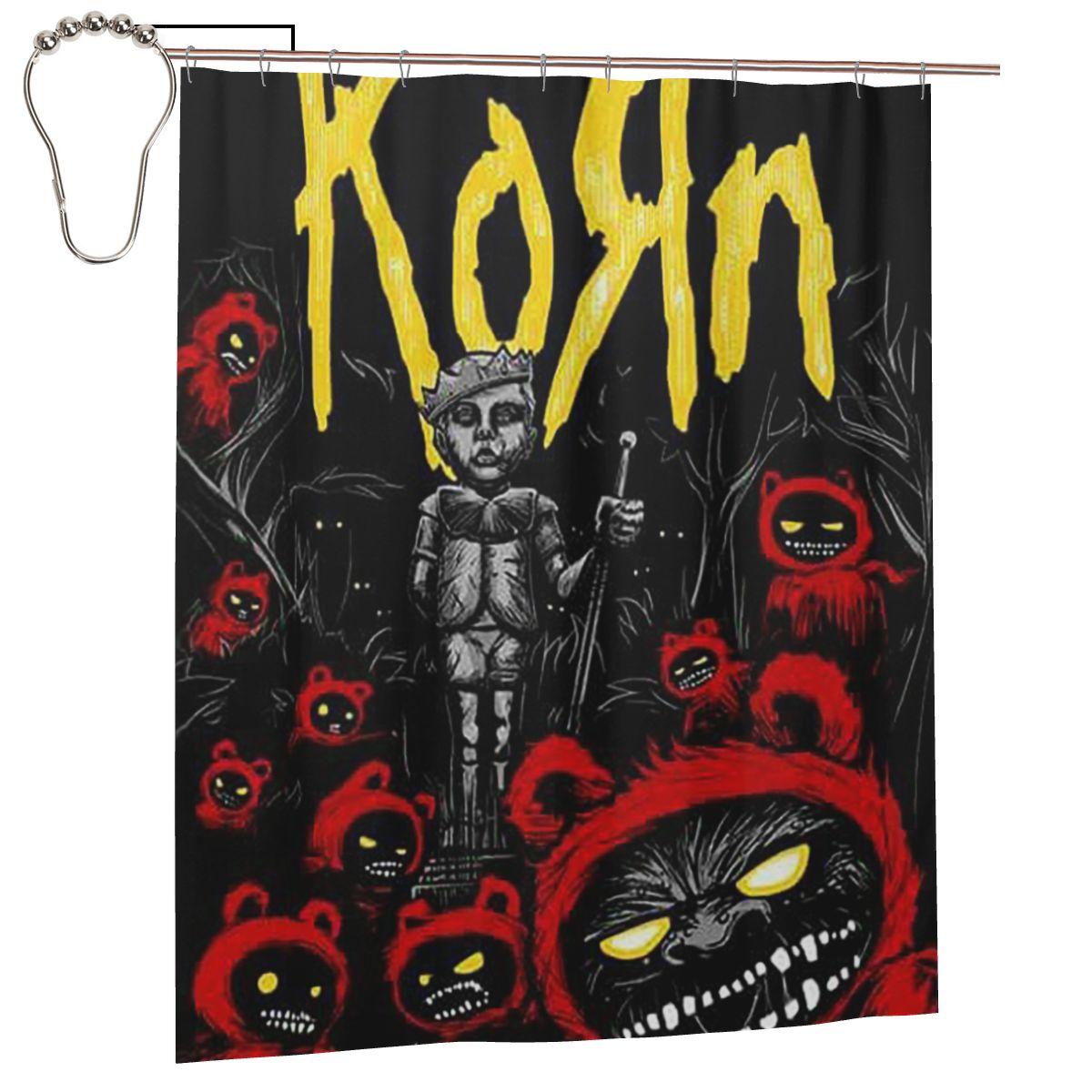 Korn Музыкальная Группа Лого Душевая Занавеска Ванная Комната Полиэстер Водонепроницаемые Занавески для Ванной с Крючками W60H190(CM)-1 Pcs
Korn Музыкальная Группа Лого Душевая Занавеска Ванная Комната Полиэстер Водонепроницаемые Занавески для Ванной с Крючками W60H190(CM)-1 Pcs