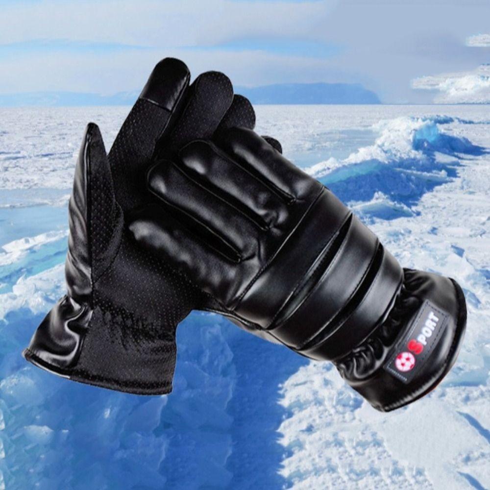 Velvet Rider Equipment Gloves Driving Sport Mittens Winter Leather Gloves Cycling Style 1
Velvet Rider Equipment Gloves Driving Sport Mittens Winter Leather Gloves Cycling Style 1