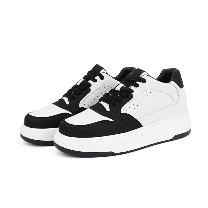 Black and white panda men s shoes are breathable and lightweight, and 7CM thick baseplate shoes are fashionable and versatile men s sports 35
Black and white panda men s shoes are breathable and lightweight, and 7CM thick baseplate shoes are fashionable and versatile men s sports 35