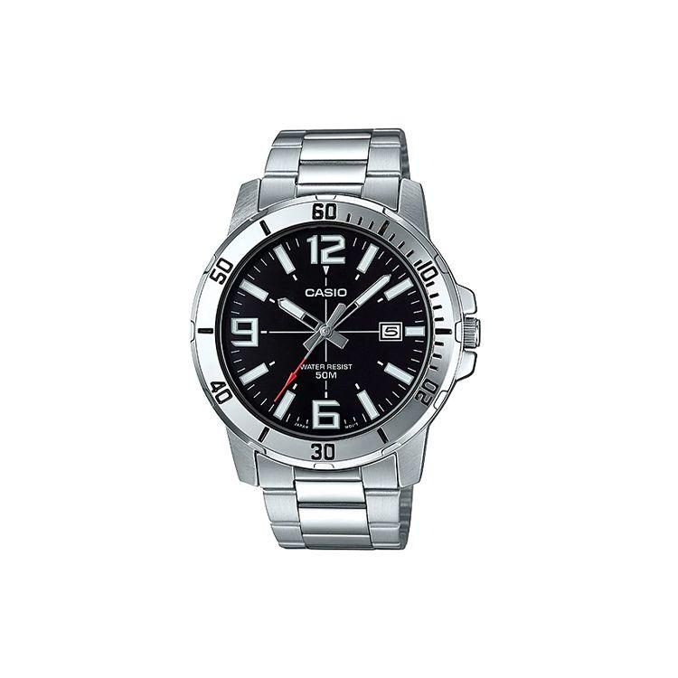 Casio Standard Series Swordfish Divers Ocean Heart Business Steel Watch Quartz Movement Stainless Steel Strap Men watches Black MTP-VD01D-1BV Metal Watch Box
Casio Standard Series Swordfish Divers Ocean Heart Business Steel Watch Quartz Movement Stainless Steel Strap Men watches Black MTP-VD01D-1BV Metal Watch Box
