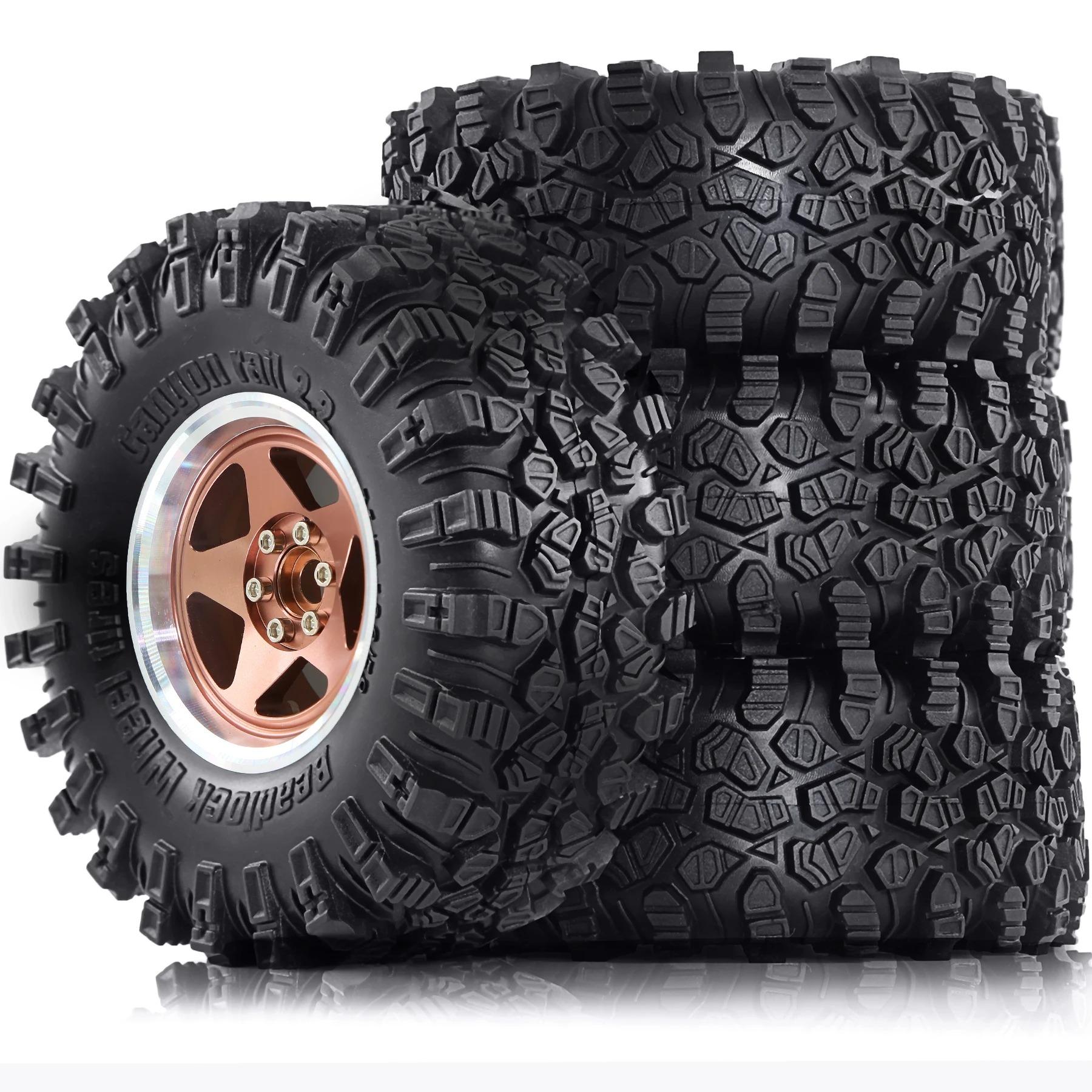 Wielen en Banden Hoge Zachte Kleverige Modder Slingers Banden & Aluminium Velgen Hex 12mm voor 1/10 TRX4 RC Crawler 2.2 Beadlock
Wielen en Banden Hoge Zachte Kleverige Modder Slingers Banden & Aluminium Velgen Hex 12mm voor 1/10 TRX4 RC Crawler 2.2 Beadlock