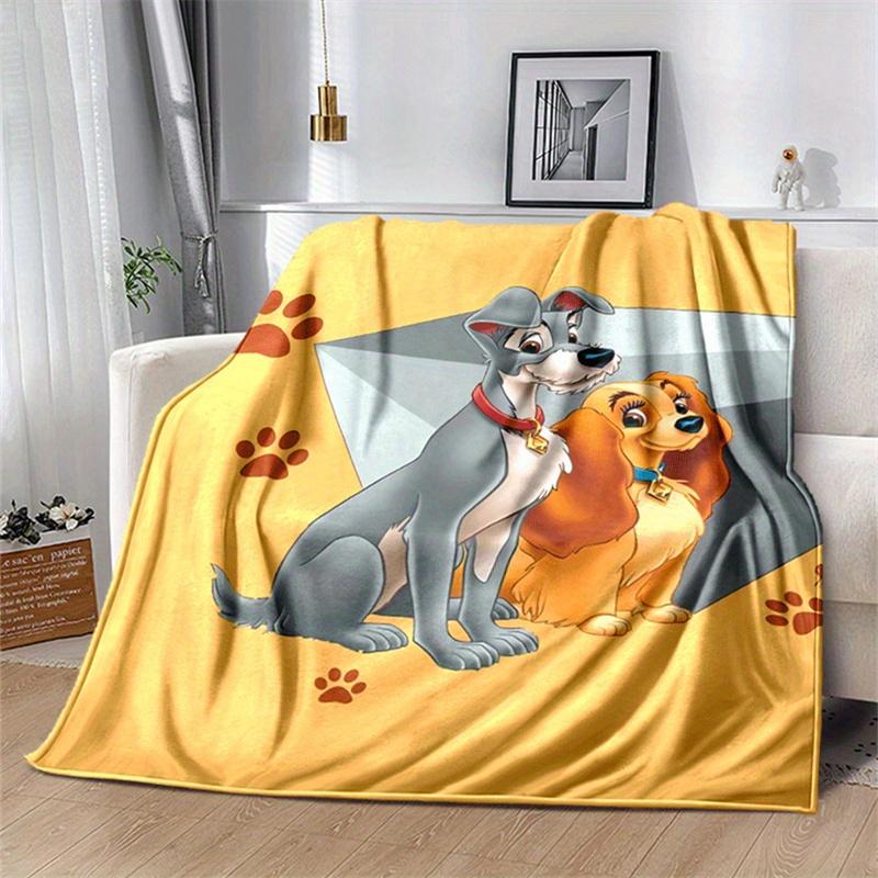 1pc Lady and The Tramp Print Blanket, Cute Cartoon Design, Living Room Home Decoration Sofa Travel Soft and Cozy 130cmx150cm
1pc Lady and The Tramp Print Blanket, Cute Cartoon Design, Living Room Home Decoration Sofa Travel Soft and Cozy 130cmx150cm