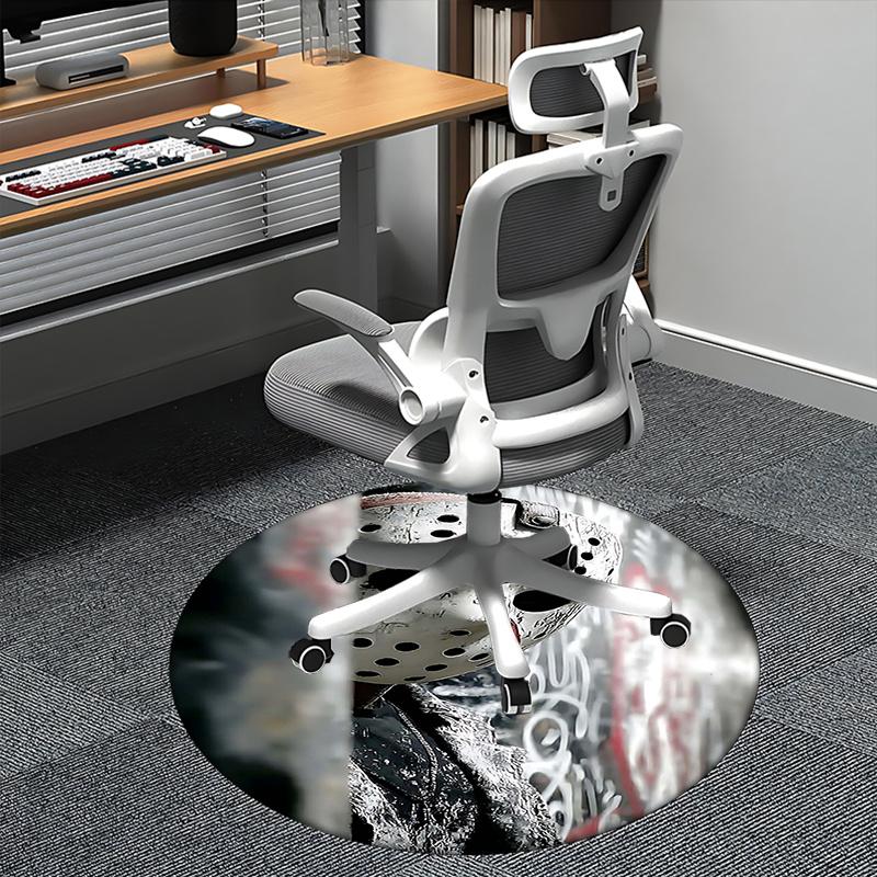 HockeyMask ,HorrorIcon Chair mat Round Rug-Office carpet , Machine Washable , Non-slip , Suitable for Living Rooms , Bedrooms , Entryways , 80cm by 80cm
HockeyMask ,HorrorIcon Chair mat Round Rug-Office carpet , Machine Washable , Non-slip , Suitable for Living Rooms , Bedrooms , Entryways , 80cm by 80cm