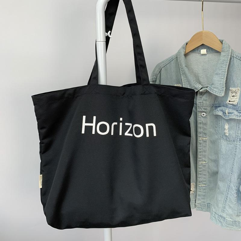 Модная и Повседневная Сумка, Сумка для Покупок, Холщовая Сумка и Большая Рабочая Сумка чёрный