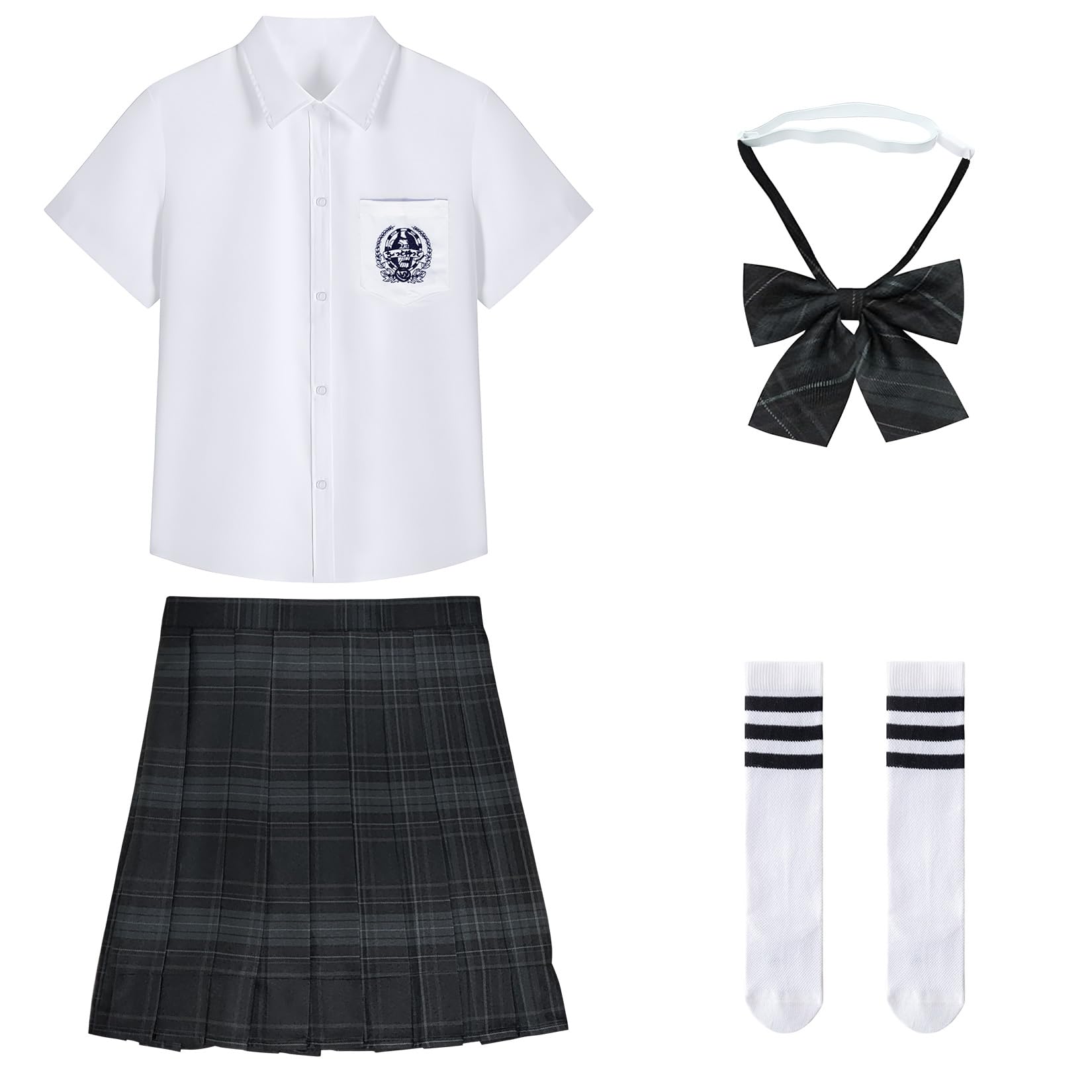 Uniform Skirt Cosplay Pleated Skirt Mini JK High School Girl Uniform Set Cosplay Uniform School Uniform Set Skirt Pure Cute Costume Cosplay Halloween
Uniform Skirt Cosplay Pleated Skirt Mini JK High School Girl Uniform Set Cosplay Uniform School Uniform Set Skirt Pure Cute Costume Cosplay Halloween