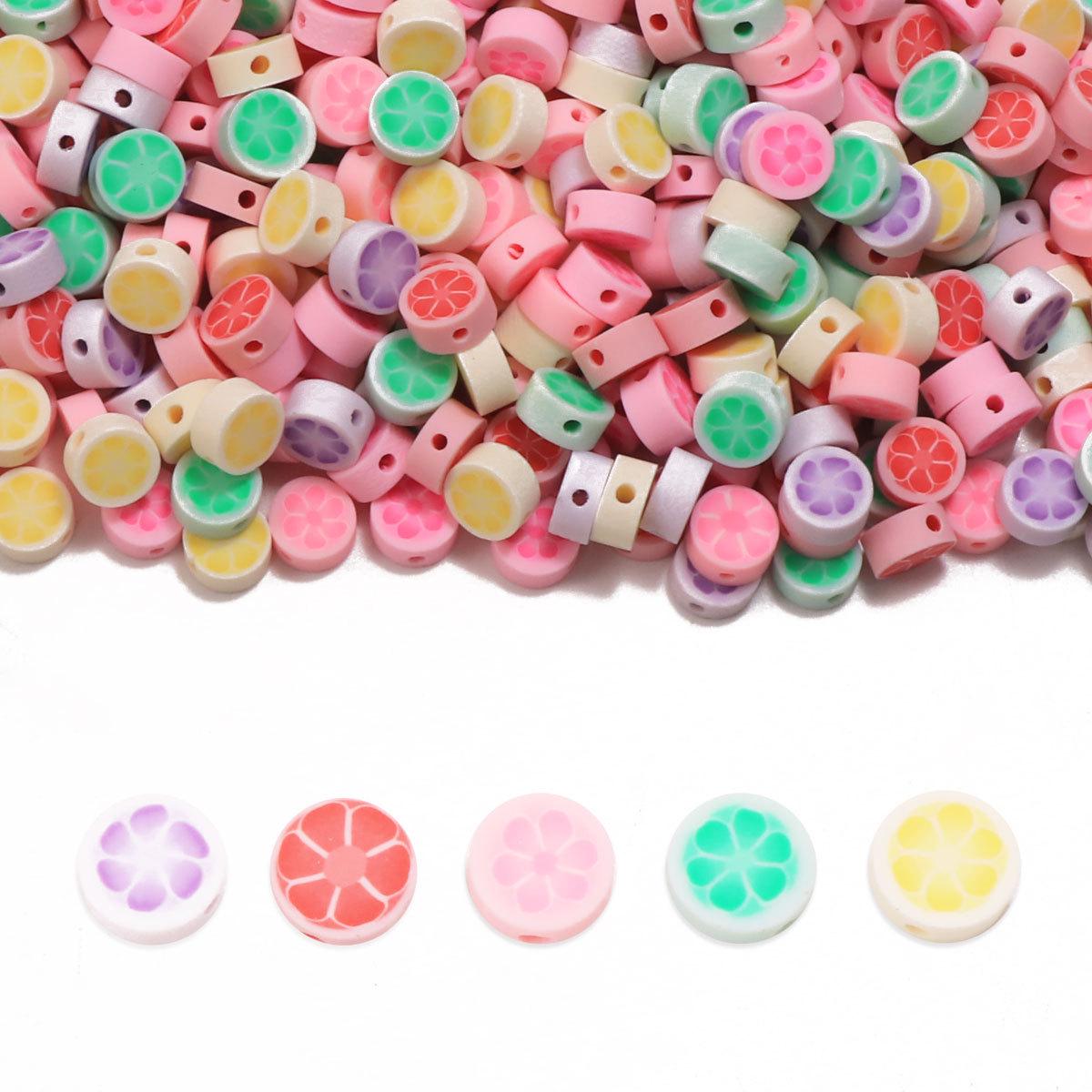 Fruit-Themed Polymer Clay Beads for DIY Jewelry - 100-Piece Pack RT083
Fruit-Themed Polymer Clay Beads for DIY Jewelry - 100-Piece Pack RT083