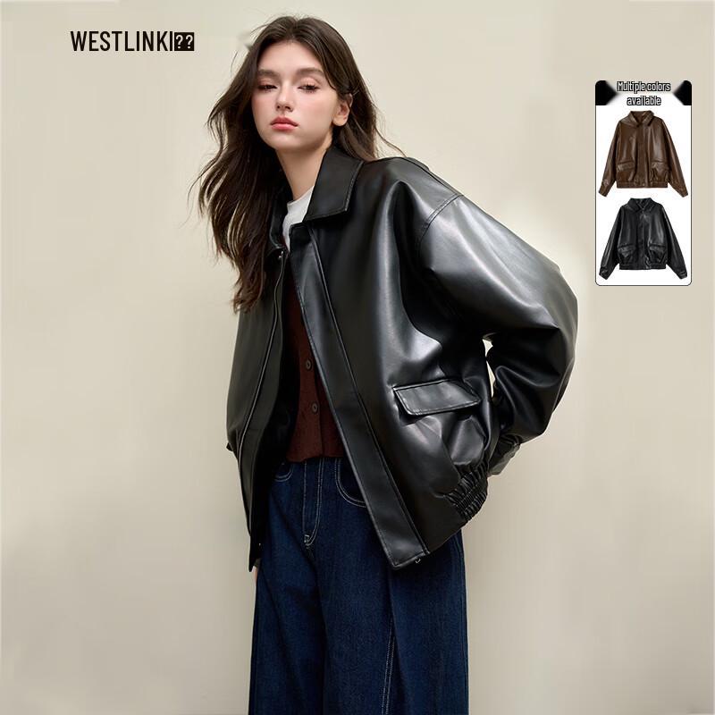 Женская куртка байкер из искусственной кожи в американском ретро-стиле S
Женская куртка байкер из искусственной кожи в американском ретро-стиле S