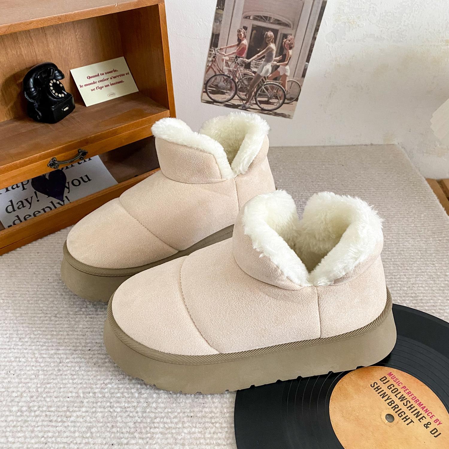 B2003 snow boots women s shoes thick-soled velvet warm 2024 new winter round head short tube low-top cotton shoes versatile 40 бежевий
B2003 snow boots women s shoes thick-soled velvet warm 2024 new winter round head short tube low-top cotton shoes versatile 40 бежевий