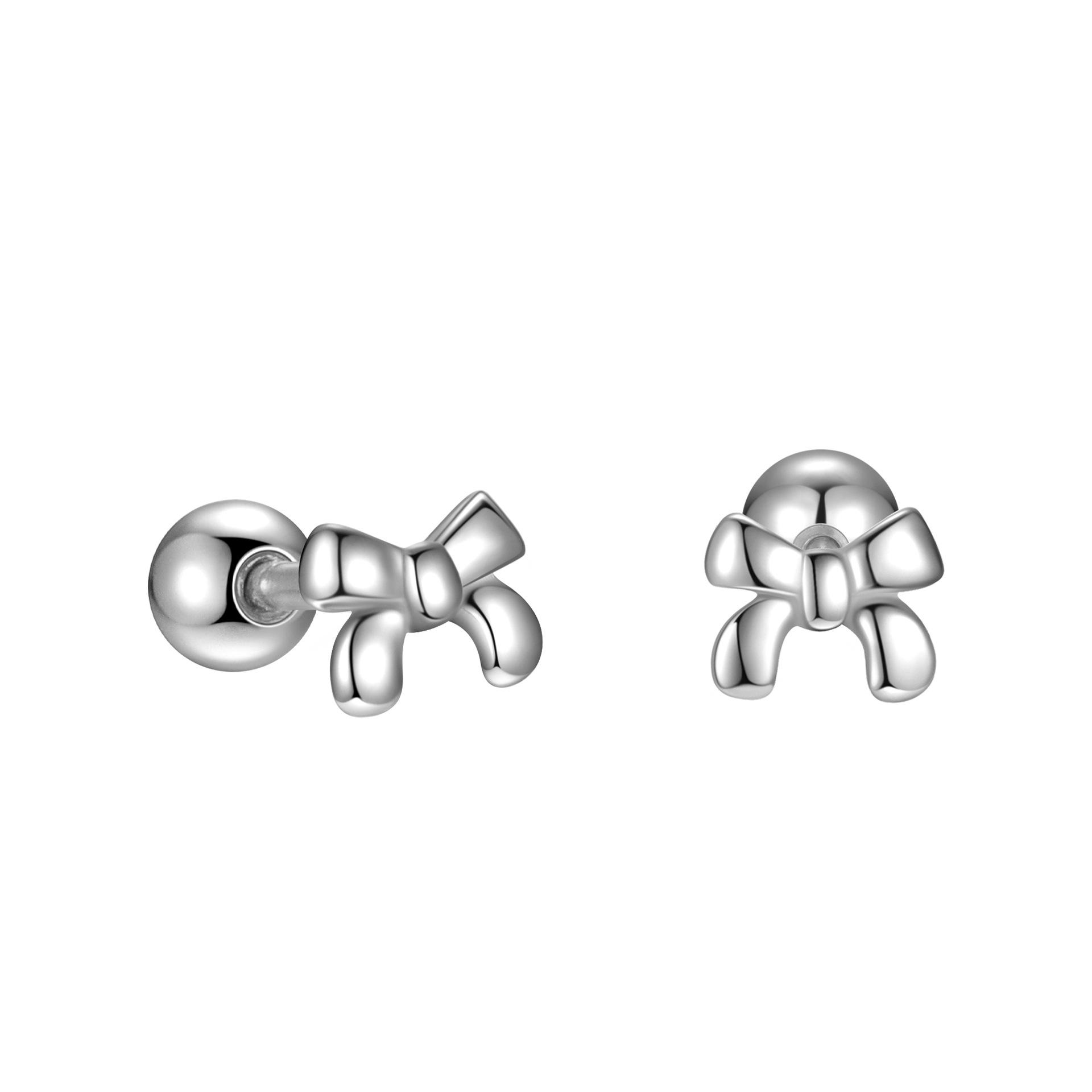 925 Sterling Silver Bowknot Stud Earrings for Women - Cute Minimalist Gold/Silver Color Ear Jewelry Fashion Daily Accessories
925 Sterling Silver Bowknot Stud Earrings for Women - Cute Minimalist Gold/Silver Color Ear Jewelry Fashion Daily Accessories