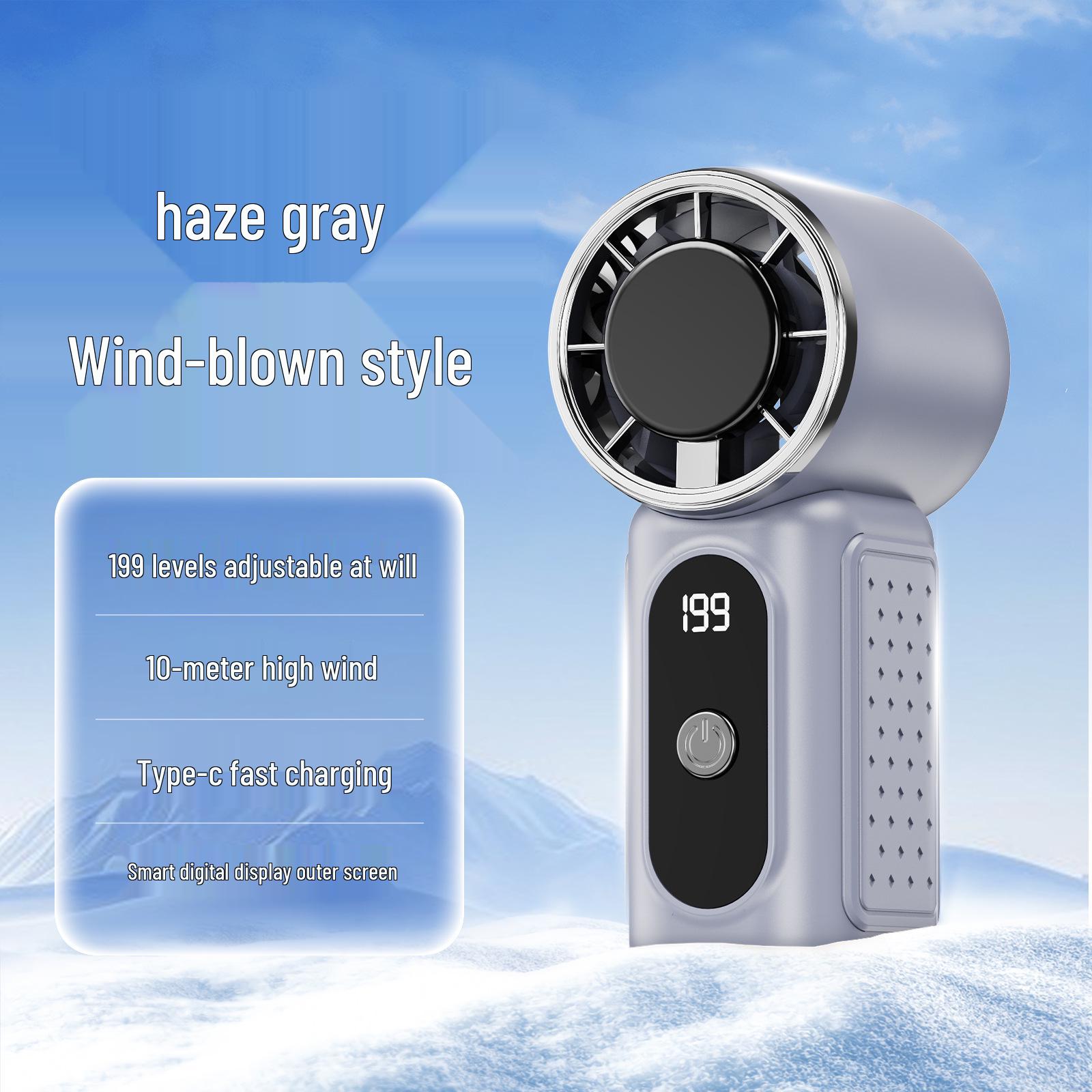 2026 Hurricane Handheld USB Fan: Portable, Strong Wind, Digital Display, High-Speed Turbine, Pocket-Sized. Unit
2026 Hurricane Handheld USB Fan: Portable, Strong Wind, Digital Display, High-Speed Turbine, Pocket-Sized. Unit