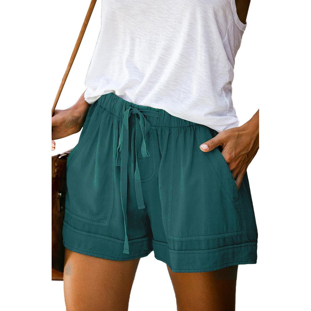 Womens Shorts Casual with Pockets Drawstring Elastic Wais Beach Vacation Trendy Summer Clothes 5XL темно-зелений колір
Womens Shorts Casual with Pockets Drawstring Elastic Wais Beach Vacation Trendy Summer Clothes 5XL темно-зелений колір