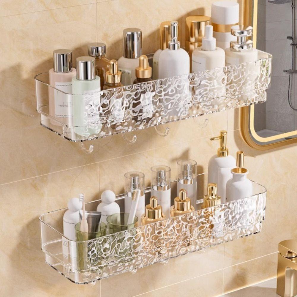 No Hole Bathroom Shelf Wall Mounted Corner Wall Shelf Bathroom Accessories Cosmetics Storage Rack A
No Hole Bathroom Shelf Wall Mounted Corner Wall Shelf Bathroom Accessories Cosmetics Storage Rack A