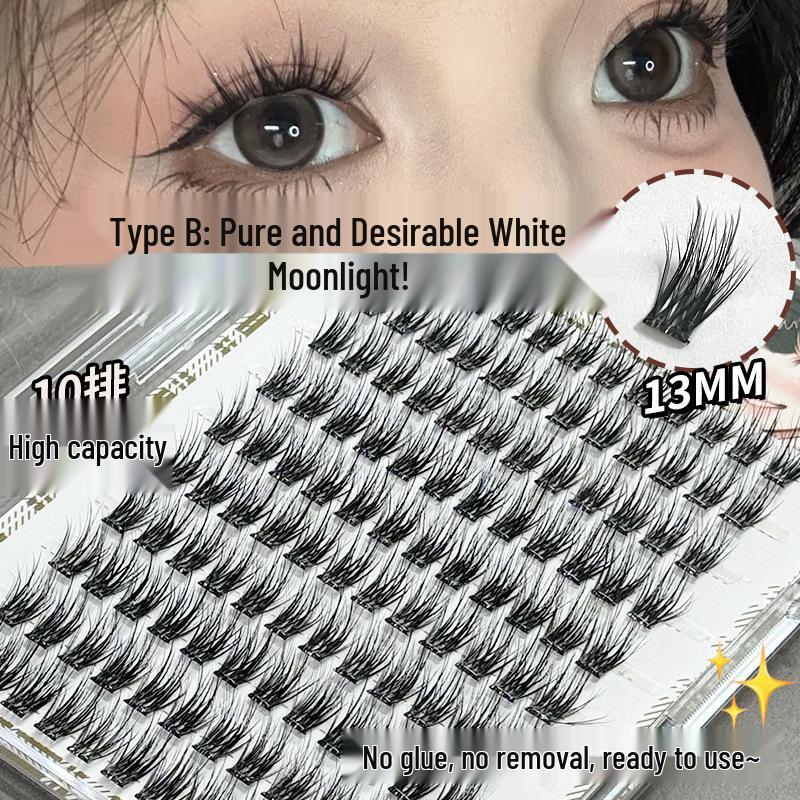 JONBOS Jiaobosi Glue-Free 5D Mink Eyelashes - Natural Baby Curl Trilogy, Large Capacity
JONBOS Jiaobosi Glue-Free 5D Mink Eyelashes - Natural Baby Curl Trilogy, Large Capacity