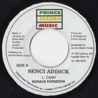 7inch Record HORACE FERGUSON - Senci Addick NONE Prince Jazzbo M Jamaica Reggae, Ska & Dub Used
7inch Record HORACE FERGUSON - Senci Addick NONE Prince Jazzbo M Jamaica Reggae, Ska & Dub Used