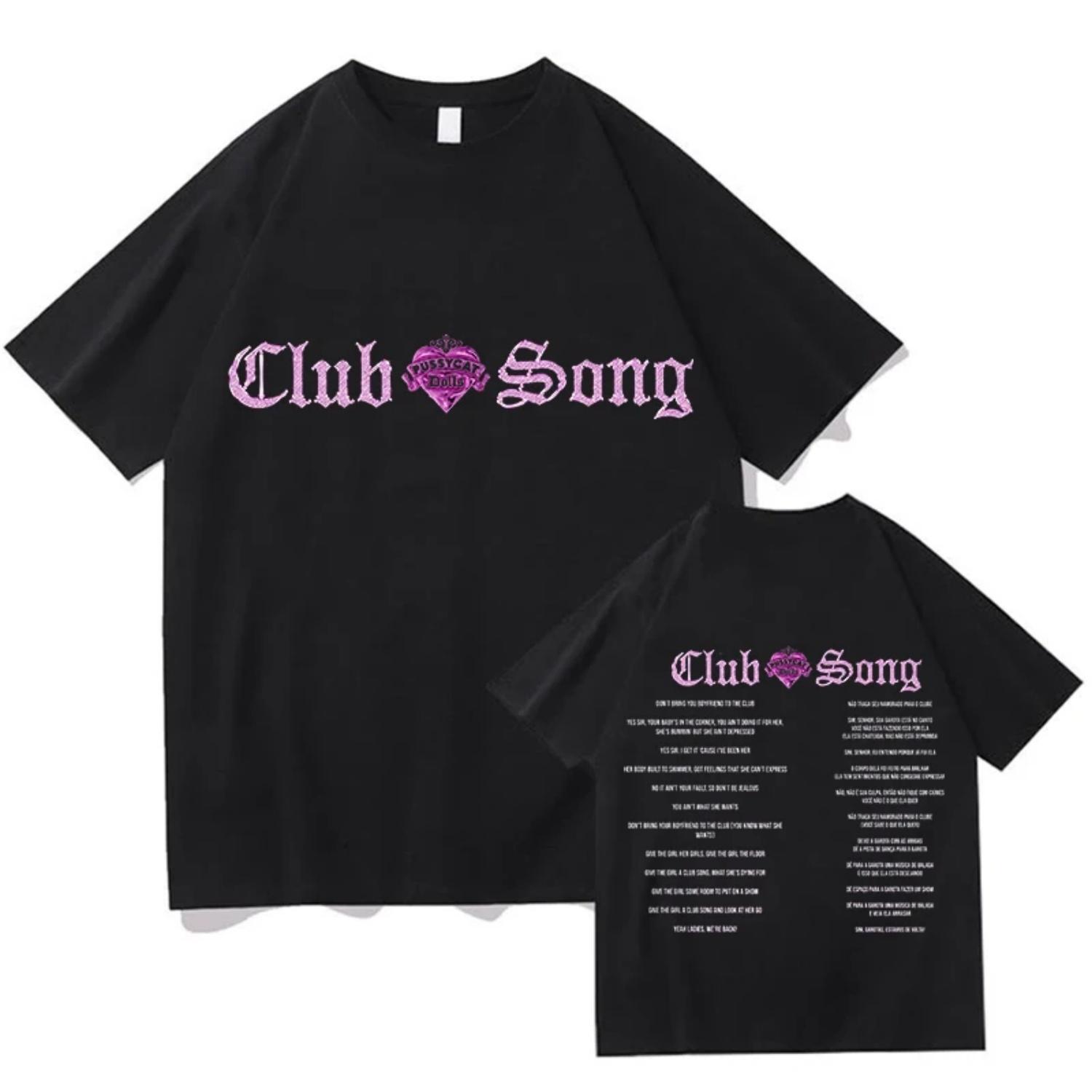 Pussycat Dolls Club Song T-shirts Men Women Summer Cotton Clothing Casual Fashion Round Neck Short Sleeved Tee Streetwear S чёрный
Pussycat Dolls Club Song T-shirts Men Women Summer Cotton Clothing Casual Fashion Round Neck Short Sleeved Tee Streetwear S чёрный