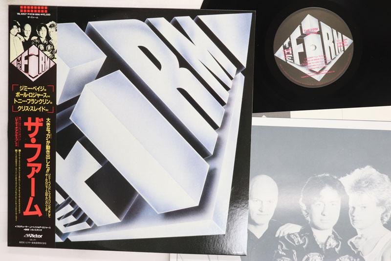 LP Record FIRM Firm VIL6157 VICTOR 1985 Japan Obi Rock Used
LP Record FIRM Firm VIL6157 VICTOR 1985 Japan Obi Rock Used