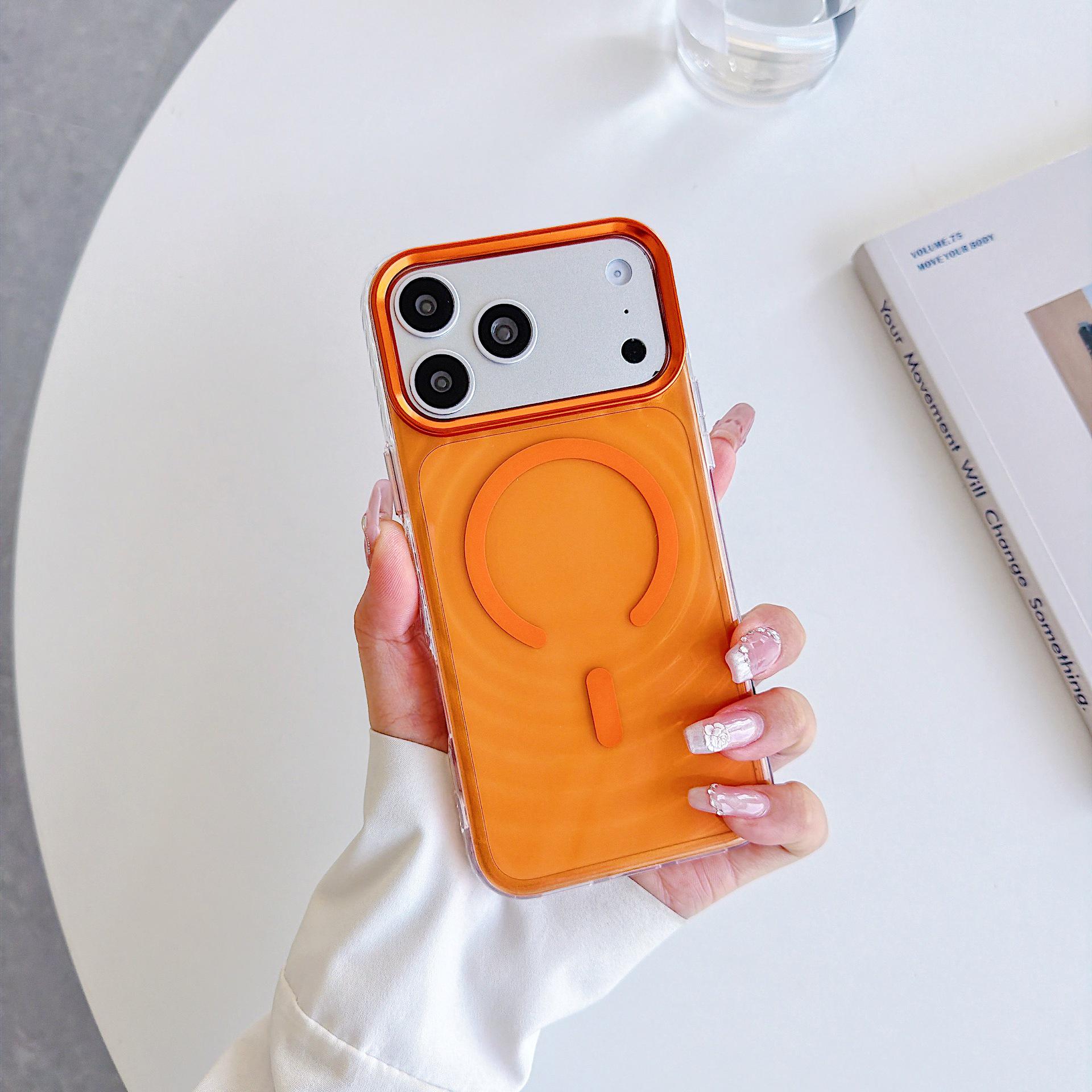 Wave Pattern Magnetic iPhone 17 Pro Transparent Case, Apple 15 Colored, Drop-proof Cover for 13/14 iPhone 15 оранжевый
Wave Pattern Magnetic iPhone 17 Pro Transparent Case, Apple 15 Colored, Drop-proof Cover for 13/14 iPhone 15 оранжевый