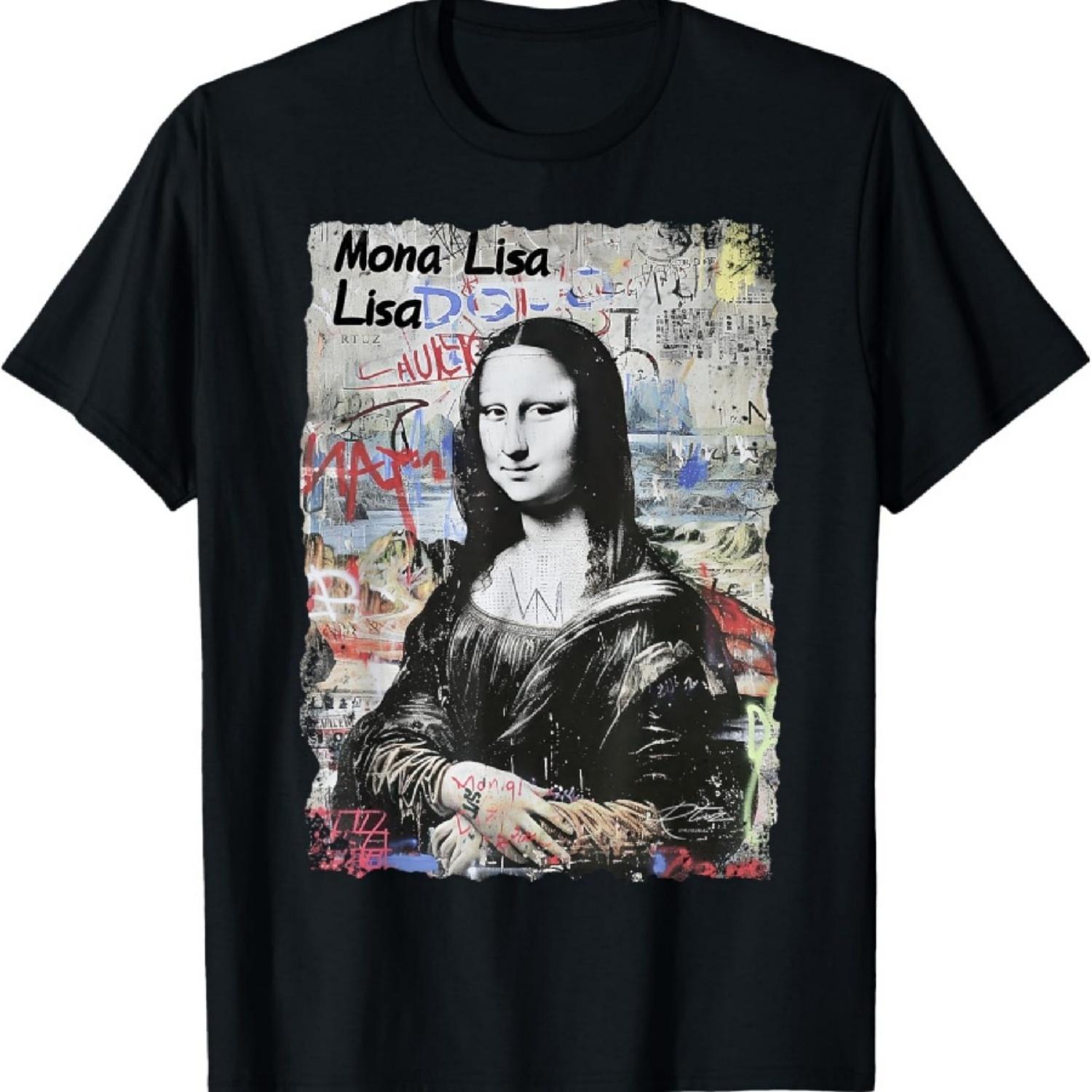 Abstract Graffiti Art Leonardo Da Vinci Art Mona Lisa T-Shirt2 XXXXXL
Abstract Graffiti Art Leonardo Da Vinci Art Mona Lisa T-Shirt2 XXXXXL