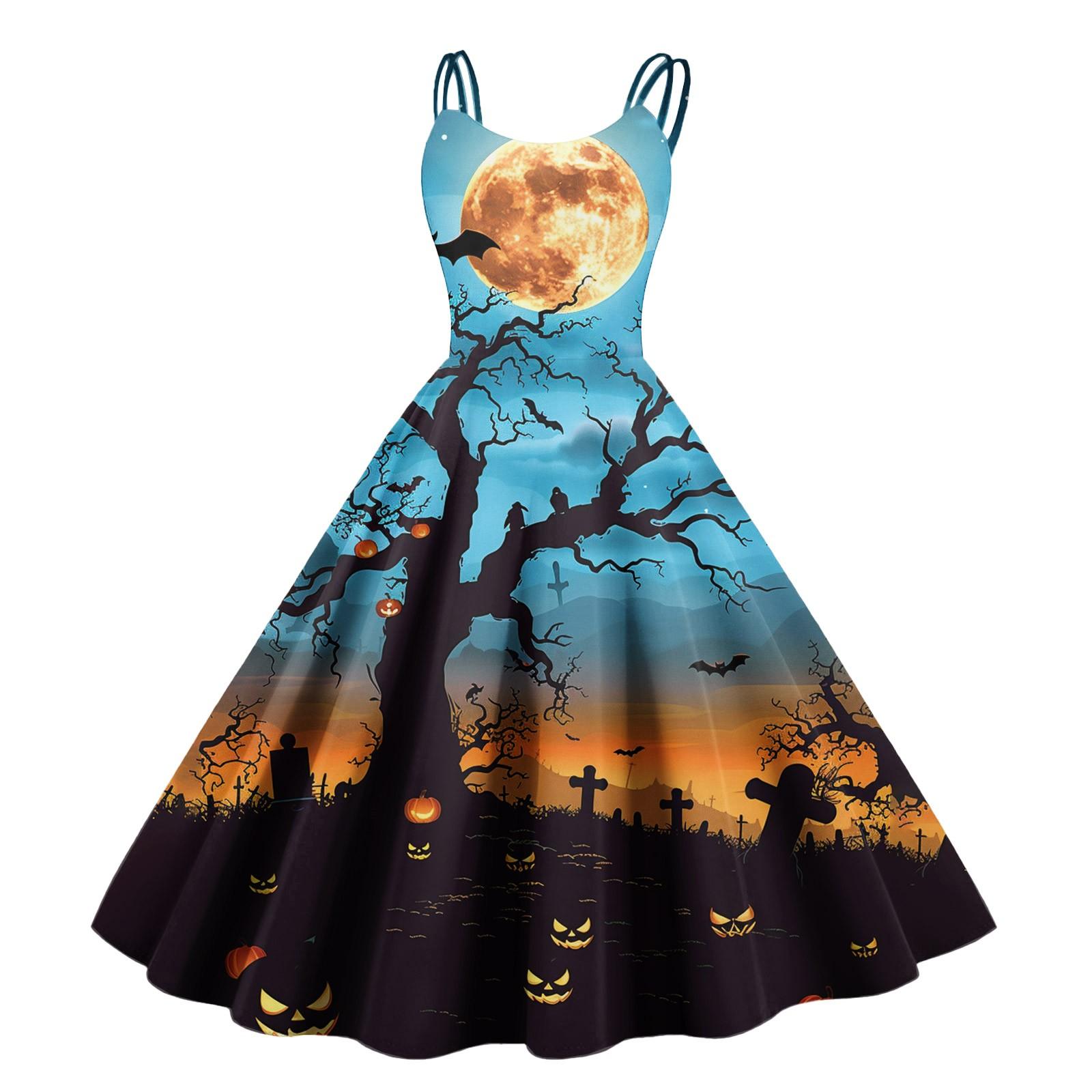 Женское модное платье с принтом на Хэллоуин, сексуальное, с открытыми плечами, винтажное XL
Женское модное платье с принтом на Хэллоуин, сексуальное, с открытыми плечами, винтажное XL