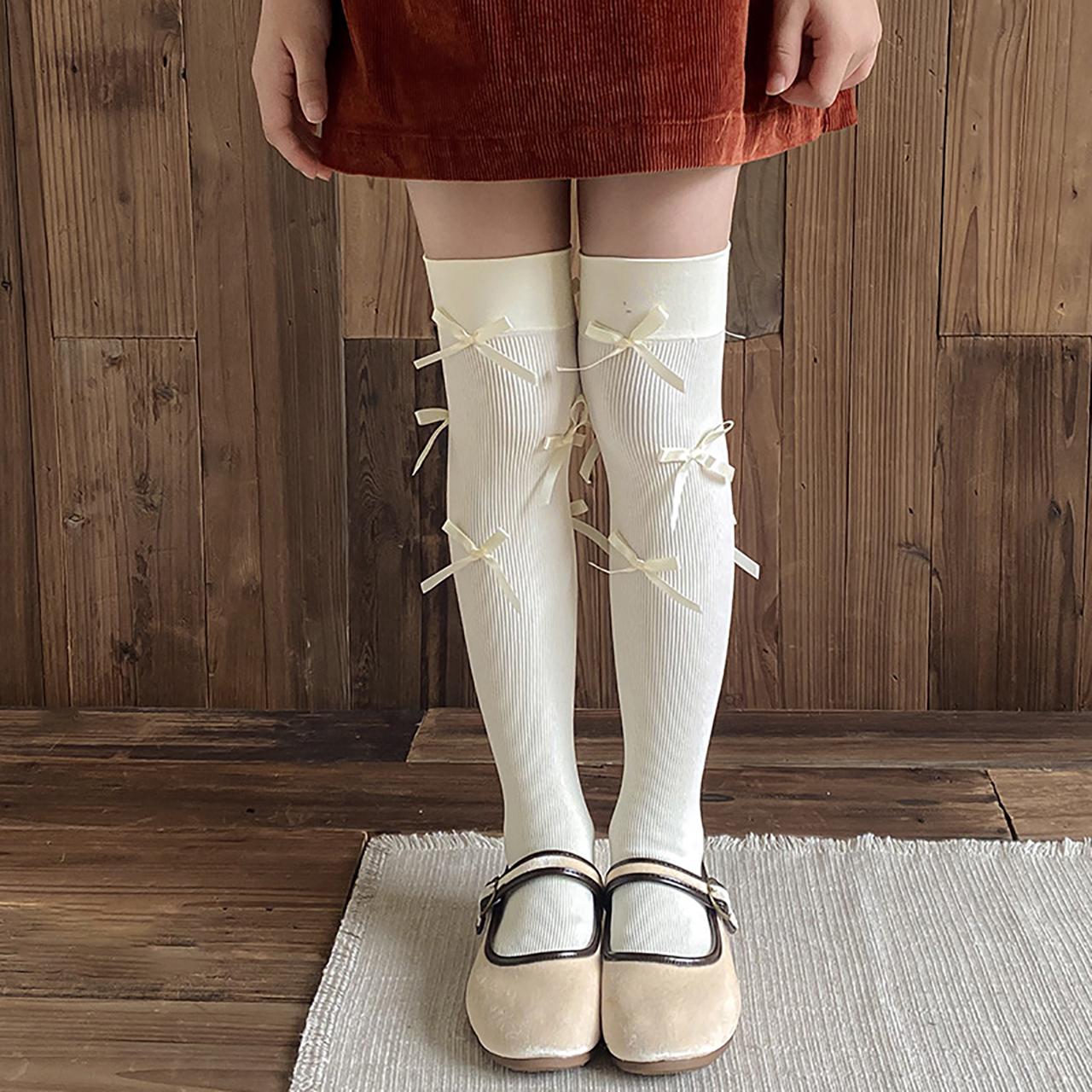 Детские носки-гольфы с бантом Весна Осень Мягкие хлопковые носки до колена Для девочек Малышей Однотонные носки 42 см бежевый
Детские носки-гольфы с бантом Весна Осень Мягкие хлопковые носки до колена Для девочек Малышей Однотонные носки 42 см бежевый