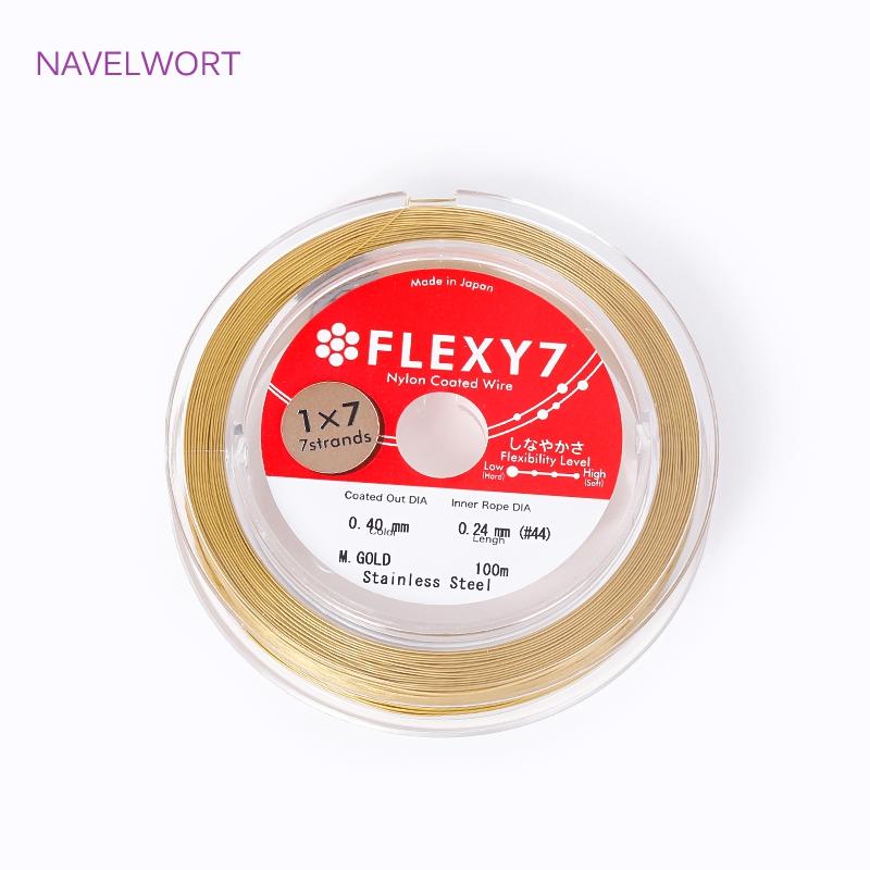 DIY Jewelry Making Wire 0.4MM Stainless Steel Wire Beading Rope Cord Gold Silver Thread String For Bracelet Crafts Findings 0.4 mm - 2 meters
DIY Jewelry Making Wire 0.4MM Stainless Steel Wire Beading Rope Cord Gold Silver Thread String For Bracelet Crafts Findings 0.4 mm - 2 meters