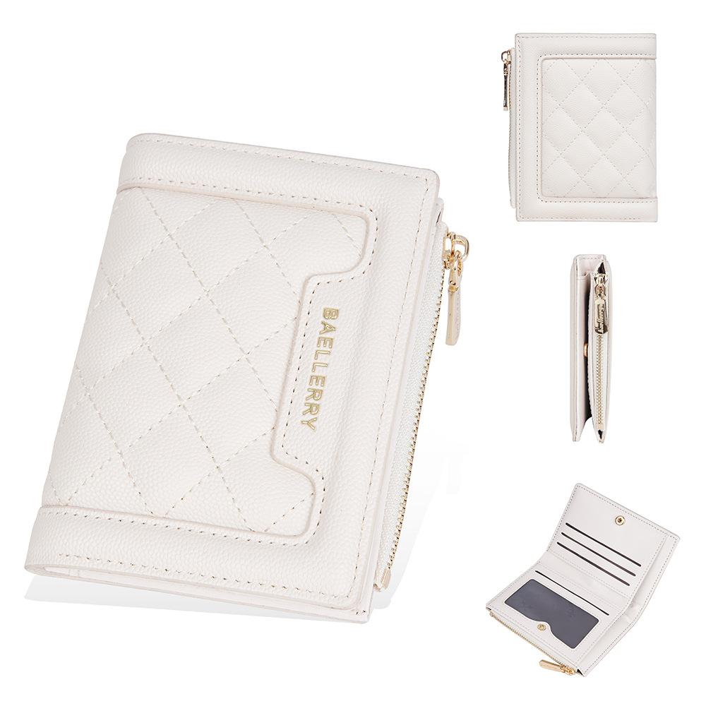 Baellerry женский короткий теплых тонов застежка-кнопка из искусственной кожи кошелек на молнии кошелек для монет ромбовидный узор модный держатель для карт бежевый
Baellerry женский короткий теплых тонов застежка-кнопка из искусственной кожи кошелек на молнии кошелек для монет ромбовидный узор модный держатель для карт бежевый