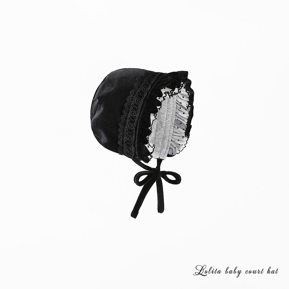 Autumn-Winter Velvet Baby Girl Gothic Lolita Princess Hat S: Hat Circumference 40-46cm (0-1 Year)
Autumn-Winter Velvet Baby Girl Gothic Lolita Princess Hat S: Hat Circumference 40-46cm (0-1 Year)