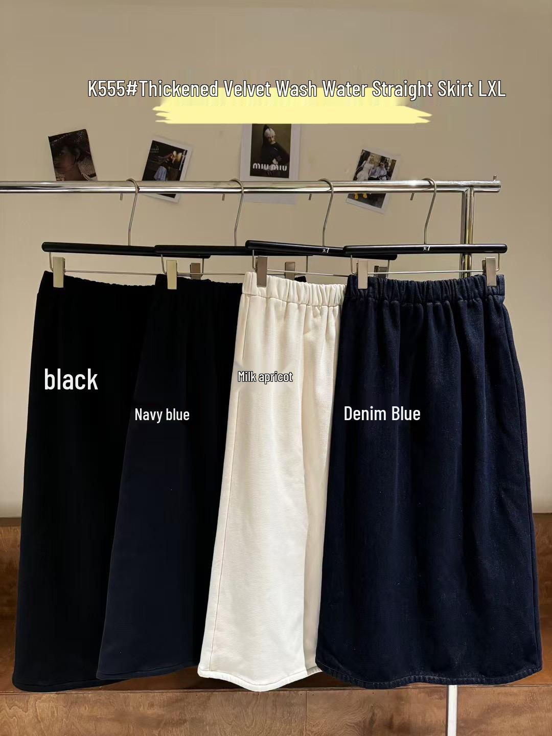 Женская 555 Зимняя Эластичная Юбка Миди из Денима с Высокой Посадкой, Свободного Кроя, Большого Размера, в Корейском Стиле, на Флисовой Подкладке XL темно-синий
Женская 555 Зимняя Эластичная Юбка Миди из Денима с Высокой Посадкой, Свободного Кроя, Большого Размера, в Корейском Стиле, на Флисовой Подкладке XL темно-синий