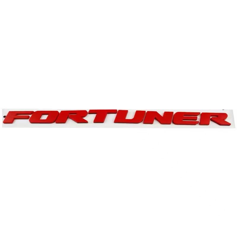 1pc 3D ABS FORTUNER Letters Emblem Stickers for Toyota Fortuner Car Front Hood Bonnet Grill Trunk Badge car Accessories trunk
1pc 3D ABS FORTUNER Letters Emblem Stickers for Toyota Fortuner Car Front Hood Bonnet Grill Trunk Badge car Accessories trunk