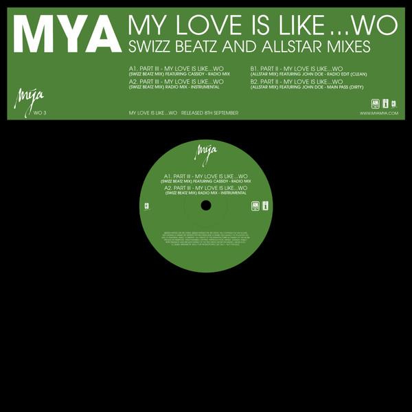 12-дюймовая пластинка MYA - Моя любовь как...Во (Swizz Beatz A WO3 A&M Records 2003 Европа Рэп и Хип-хоп/R&B Б/У
12-дюймовая пластинка MYA - Моя любовь как...Во (Swizz Beatz A WO3 A&M Records 2003 Европа Рэп и Хип-хоп/R&B Б/У
