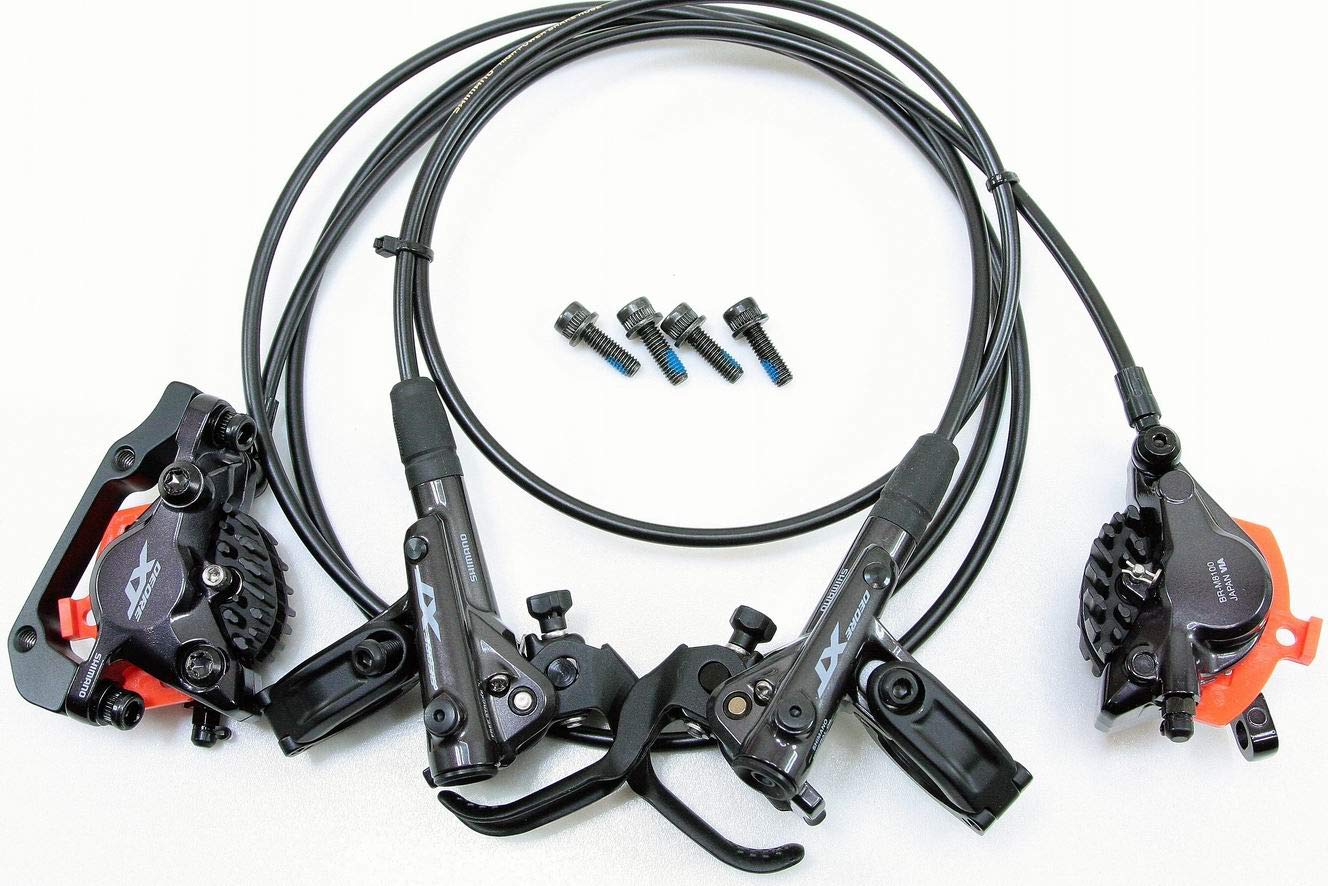 SHIMANO Deore XT Hydraulic Disc Brake Rotorless Front and Rear Set for 1 Bicycle BL-M8100 BR-M8100
SHIMANO Deore XT Hydraulic Disc Brake Rotorless Front and Rear Set for 1 Bicycle BL-M8100 BR-M8100