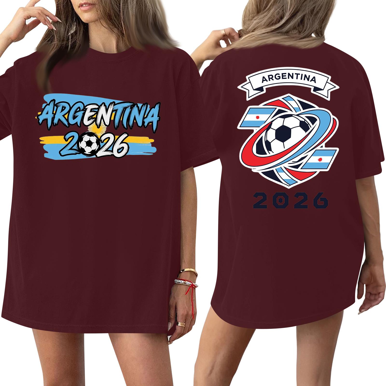 Women Casual Short Sleeve T Shirt Crew Neck Loose Fit Printed Graphic Tee Top Comfortable Lightweight Soft Fabric M винний
Women Casual Short Sleeve T Shirt Crew Neck Loose Fit Printed Graphic Tee Top Comfortable Lightweight Soft Fabric M винний