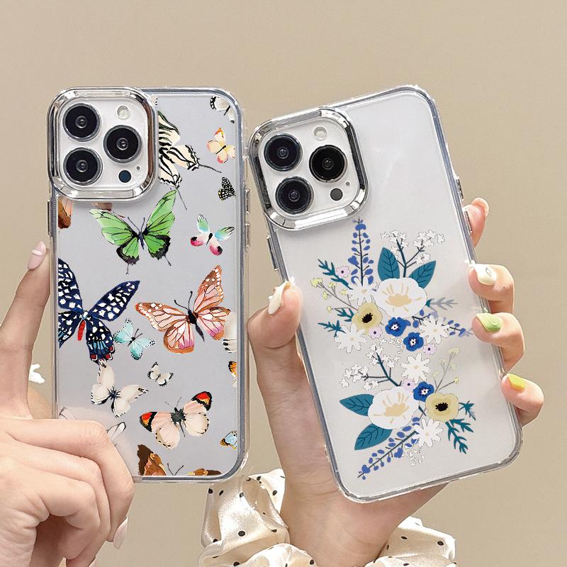 Colorful Butterfly Floral Pattern Clear Case For iPhone 16 15 14 Pro Max 13 12 Pro 11 Soft Shockproof Lens Protection Transparent Slim Phone Cover iPhone 16
Colorful Butterfly Floral Pattern Clear Case For iPhone 16 15 14 Pro Max 13 12 Pro 11 Soft Shockproof Lens Protection Transparent Slim Phone Cover iPhone 16