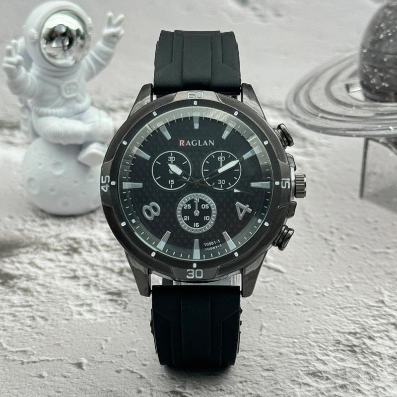 JYL Men s Watch Business Calendar Silicone Strap black black face французький небо синє кольору
JYL Men s Watch Business Calendar Silicone Strap black black face французький небо синє кольору