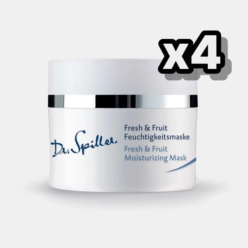 Dr. Spiller Fresh & Fruit Moisturizing Mask 50ml, 4 pieces
Dr. Spiller Fresh & Fruit Moisturizing Mask 50ml, 4 pieces