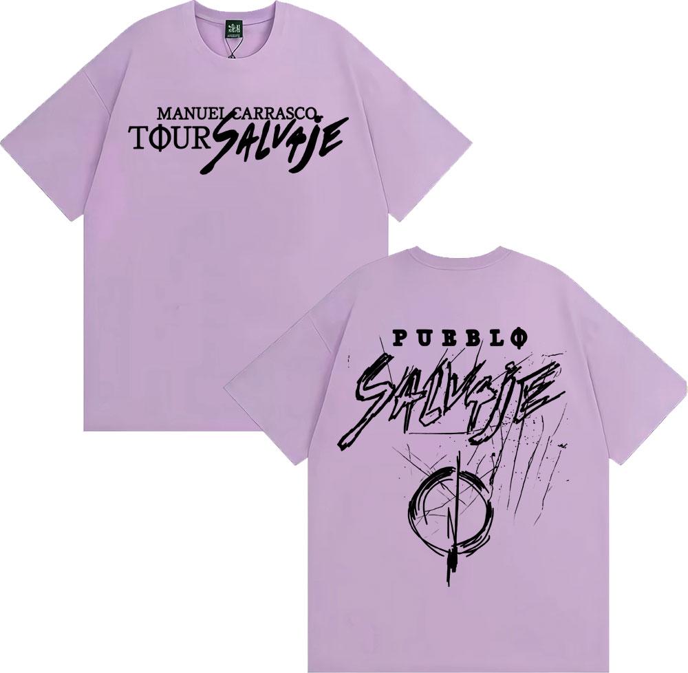 Rapper Manuel Carrasco Salvaje Tour 2025 Album T Shirts for Men Fashion Vintage Short Sleeve T-shirt Cotton Casual Loose T Shirt XL
Rapper Manuel Carrasco Salvaje Tour 2025 Album T Shirts for Men Fashion Vintage Short Sleeve T-shirt Cotton Casual Loose T Shirt XL