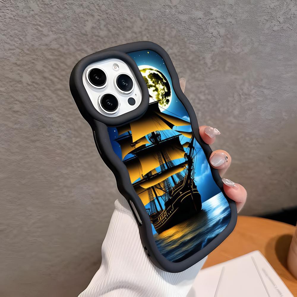 Pirate Corsair Mobile Phone Case for iPhone 17 16 15 14 13 12 11 Air Pro Max Plus Wavy Edge TPU Colorful Cover Cover Pretty iPhone 14 Pro
Pirate Corsair Mobile Phone Case for iPhone 17 16 15 14 13 12 11 Air Pro Max Plus Wavy Edge TPU Colorful Cover Cover Pretty iPhone 14 Pro