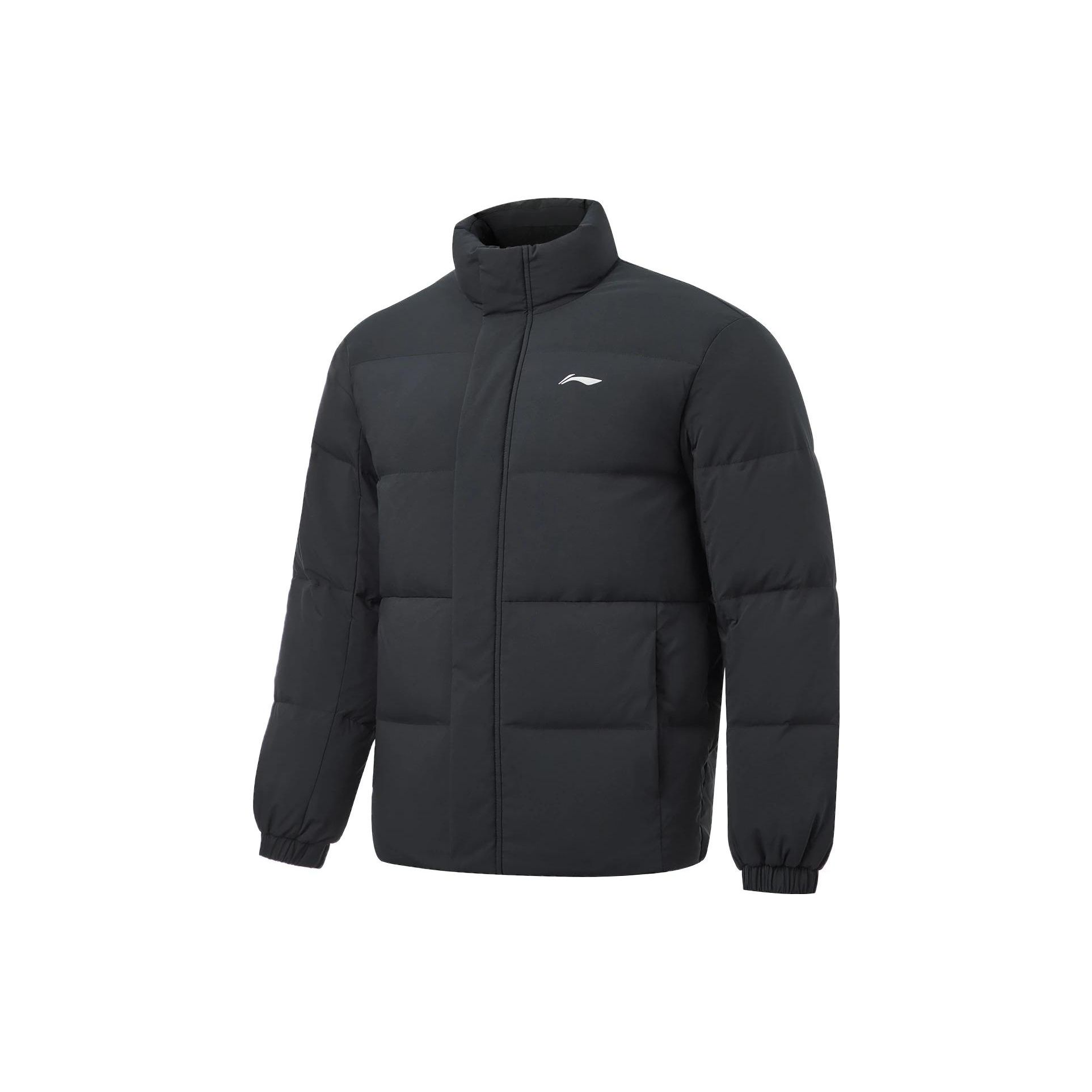 Li Ning Hot Pot Down Jacket Series Solid Color Stand Collar Water Resistant Short Down Jacket Чоловіча куртка чорна AYMT105-3 M
Li Ning Hot Pot Down Jacket Series Solid Color Stand Collar Water Resistant Short Down Jacket Чоловіча куртка чорна AYMT105-3 M