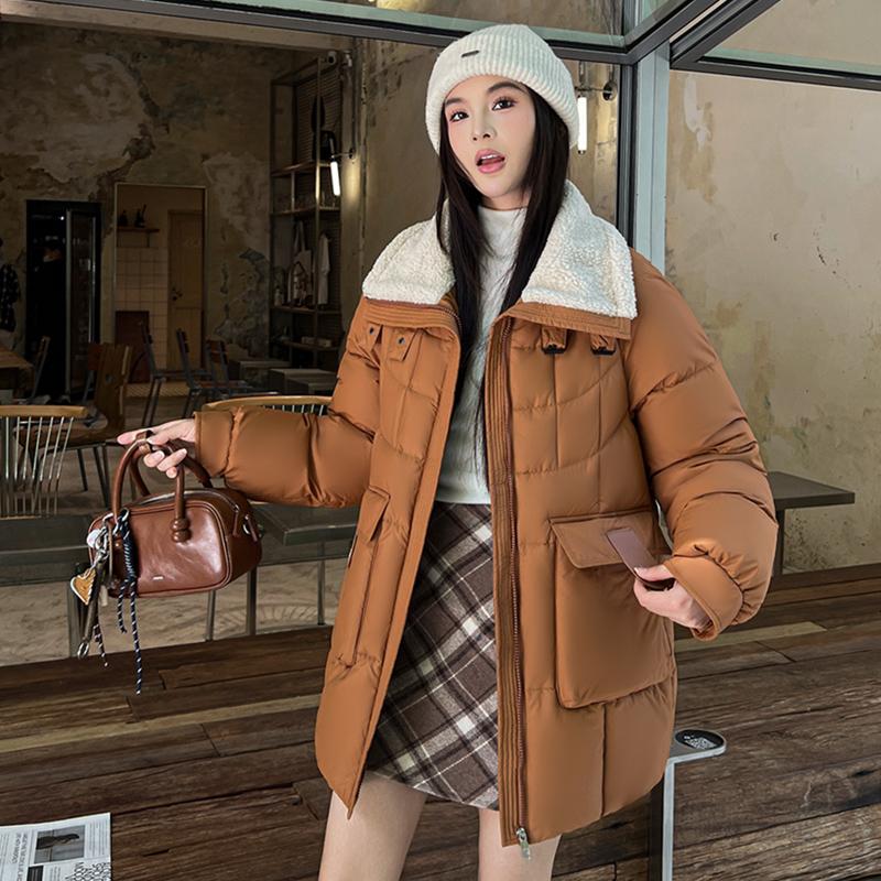 Хлопковое пальто с большим лацканом женское зимнее теплое на флисовой подкладке куртка корейская мода M
Хлопковое пальто с большим лацканом женское зимнее теплое на флисовой подкладке куртка корейская мода M