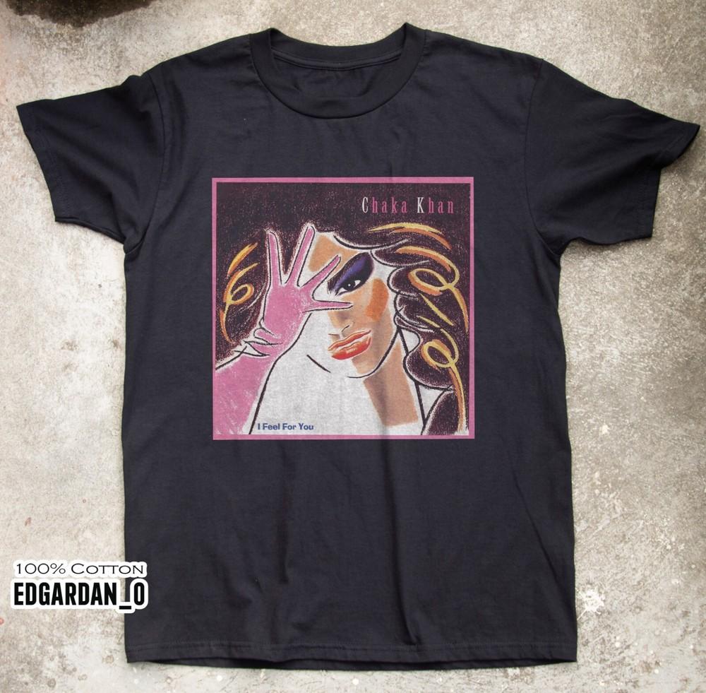 Chaka Khan I Feel for You Album Cover Black Unisex Tshirt S5XL Unisex T-Shirt S
Chaka Khan I Feel for You Album Cover Black Unisex Tshirt S5XL Unisex T-Shirt S
