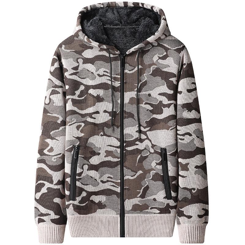 2026 Mens Zip Up Hoodie Camouflage Heavyweight Winter Hooded Sweatshirt Fleece Lined Warm Jacket Male Streetwear Casual Hoodies 3XL бежевий
2026 Mens Zip Up Hoodie Camouflage Heavyweight Winter Hooded Sweatshirt Fleece Lined Warm Jacket Male Streetwear Casual Hoodies 3XL бежевий