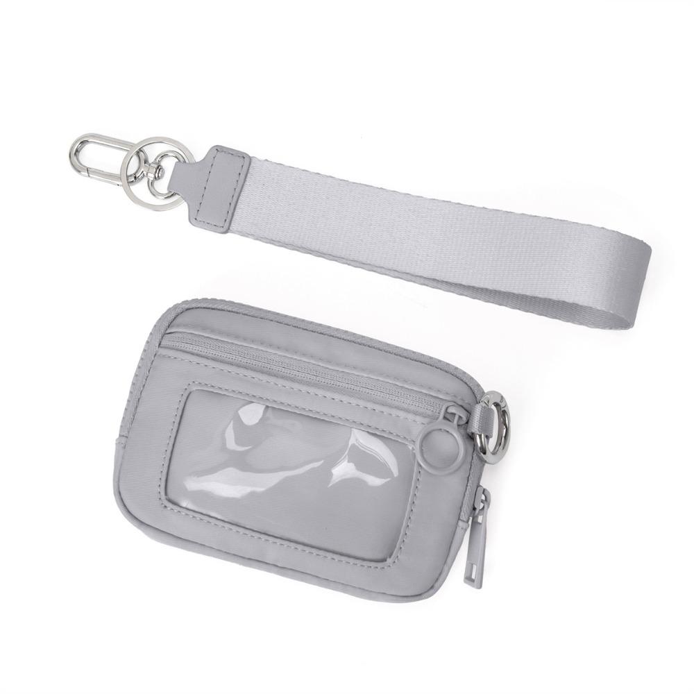 Lightweight Portable Keychain Wallet WaterProof With Clear ID Window Wristlet Bag Card Wallet Pouch серый
Lightweight Portable Keychain Wallet WaterProof With Clear ID Window Wristlet Bag Card Wallet Pouch серый