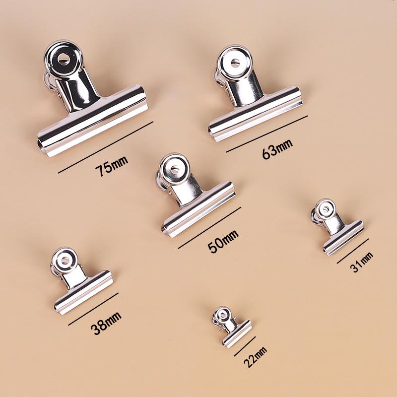 Stainless Steel H-Shaped Bill Clip for Art & Drawing - Various Sizes
Stainless Steel H-Shaped Bill Clip for Art & Drawing - Various Sizes
