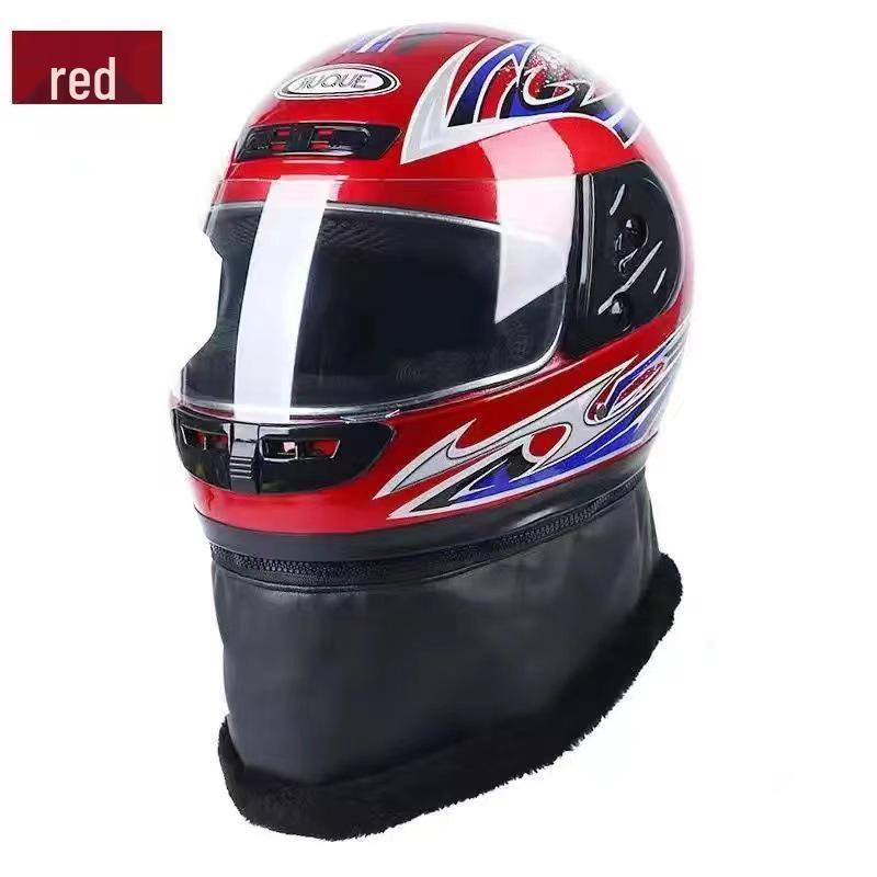 Unisex Winter Full-Face Electric Vehicle Helmet with Anti-Fog & Neck Gaiter
Unisex Winter Full-Face Electric Vehicle Helmet with Anti-Fog & Neck Gaiter