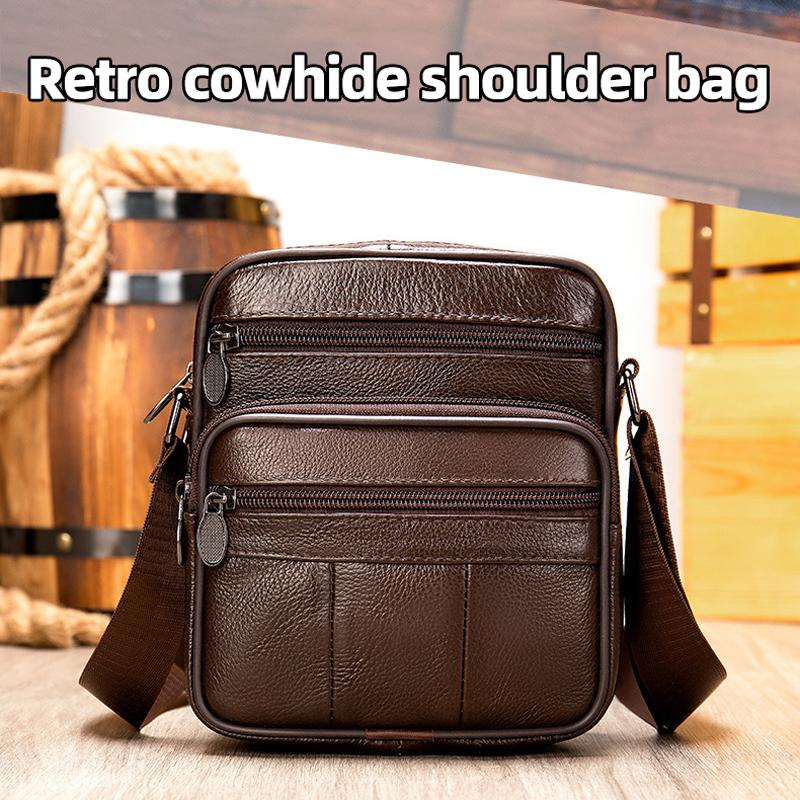 SCIONE Fashion New Business Leather Men s Shoulder Bag Leather Retro Crossbody Bag Zipper Compartment Waterproof Shoulder Bag коричневий
SCIONE Fashion New Business Leather Men s Shoulder Bag Leather Retro Crossbody Bag Zipper Compartment Waterproof Shoulder Bag коричневий