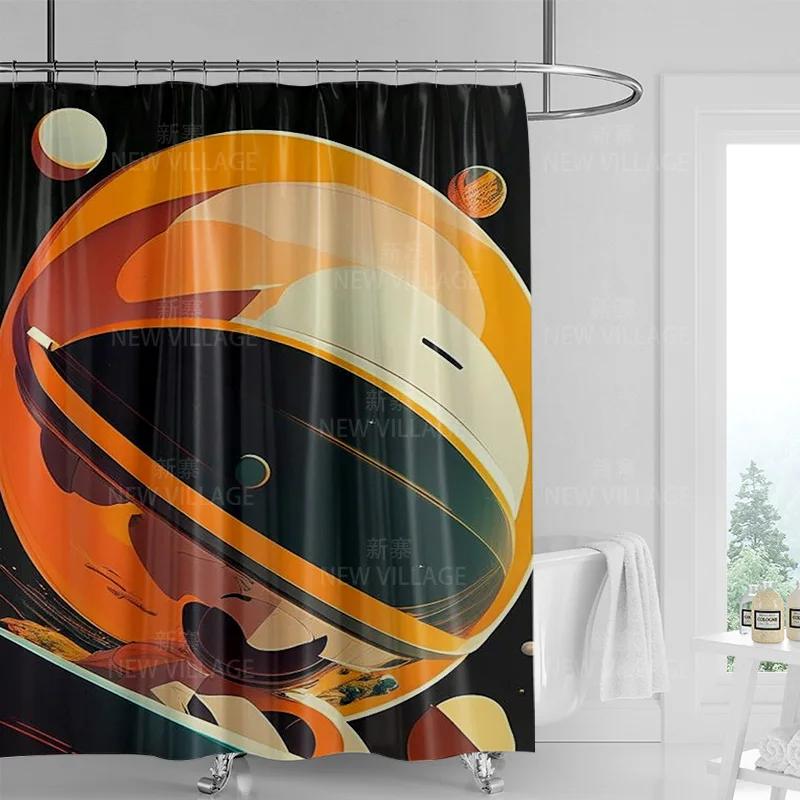 Modern Art Graffiti Shower Curtain Suit Waterproof Curtain 12 Hook Nordic Style Bathroom Bathtub Dual-Use Shower Curtain W60H190(CM)-1 Pcs
Modern Art Graffiti Shower Curtain Suit Waterproof Curtain 12 Hook Nordic Style Bathroom Bathtub Dual-Use Shower Curtain W60H190(CM)-1 Pcs