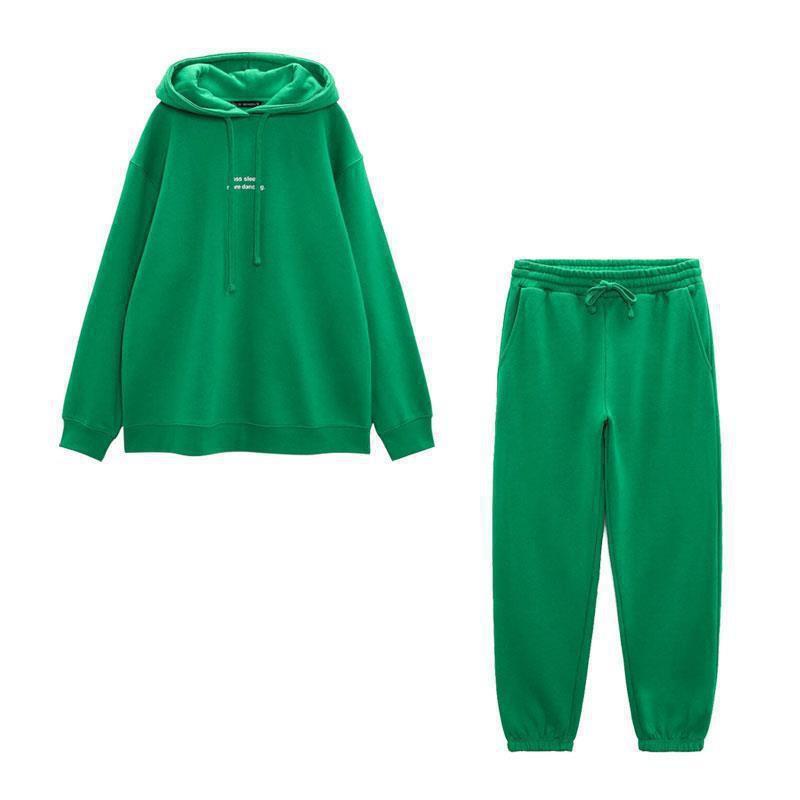 2024 Autumn Women s Loose Solid Color Hoodie & Joggers Set - European & American Style M
2024 Autumn Women s Loose Solid Color Hoodie & Joggers Set - European & American Style M