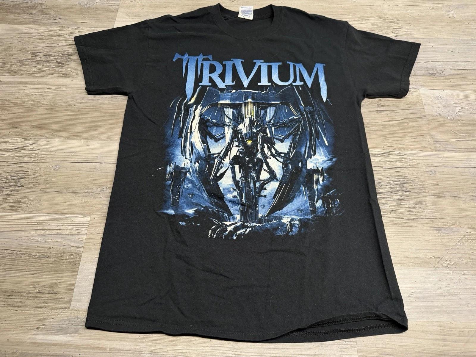 2014 TRIVIUM Size Medium T-Shirt VENGEANCE FALLS North American Tour Metal Black 2XL
2014 TRIVIUM Size Medium T-Shirt VENGEANCE FALLS North American Tour Metal Black 2XL